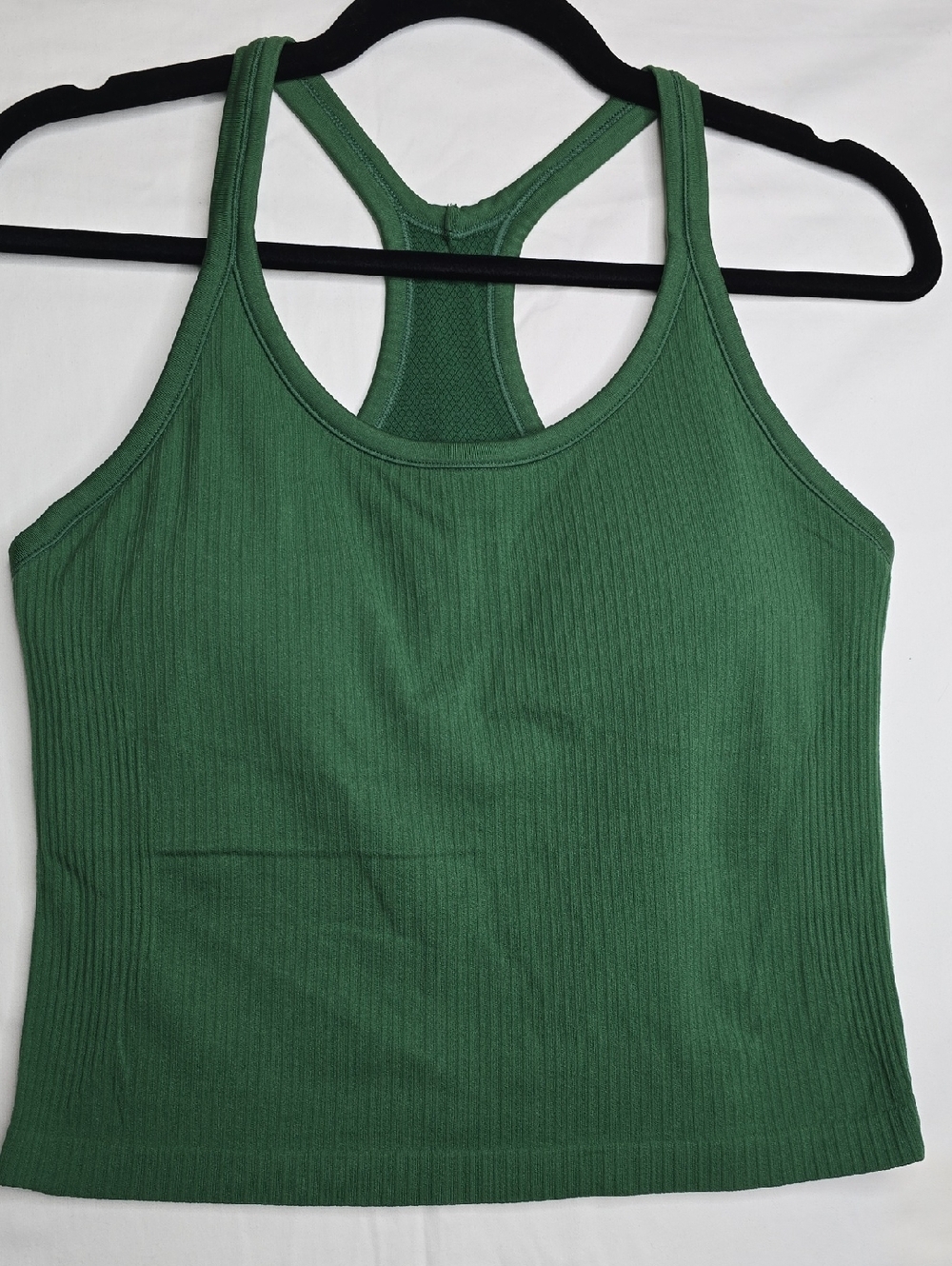 Lululemon Ebb To Street Green Racerback Tank Top